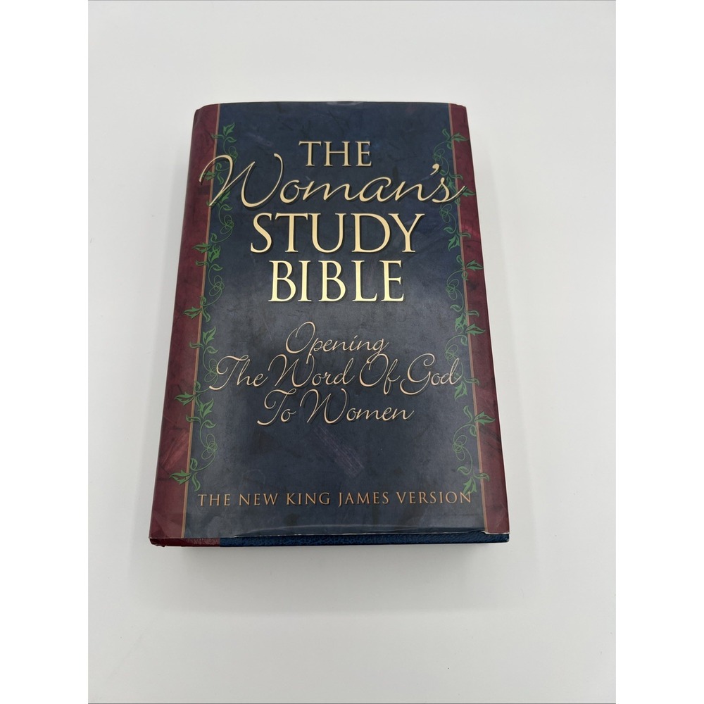 The Woman's Study Bible New King James Version Nelson 1995 HB w/DJ Hardcover